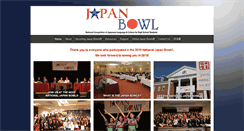 Desktop Screenshot of japanbowl.org